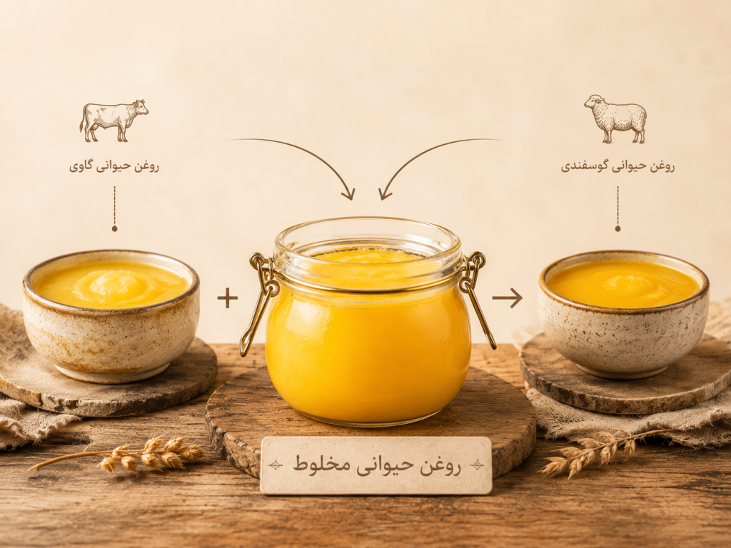 روغن حیوانی مخلوط چیست