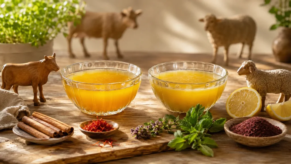 طبع روغن حیوانی گاوی و گوسفندی